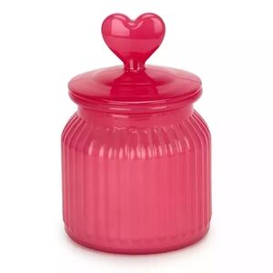 Cupids Arrow Heart Finial 2-Wick Jar Candle